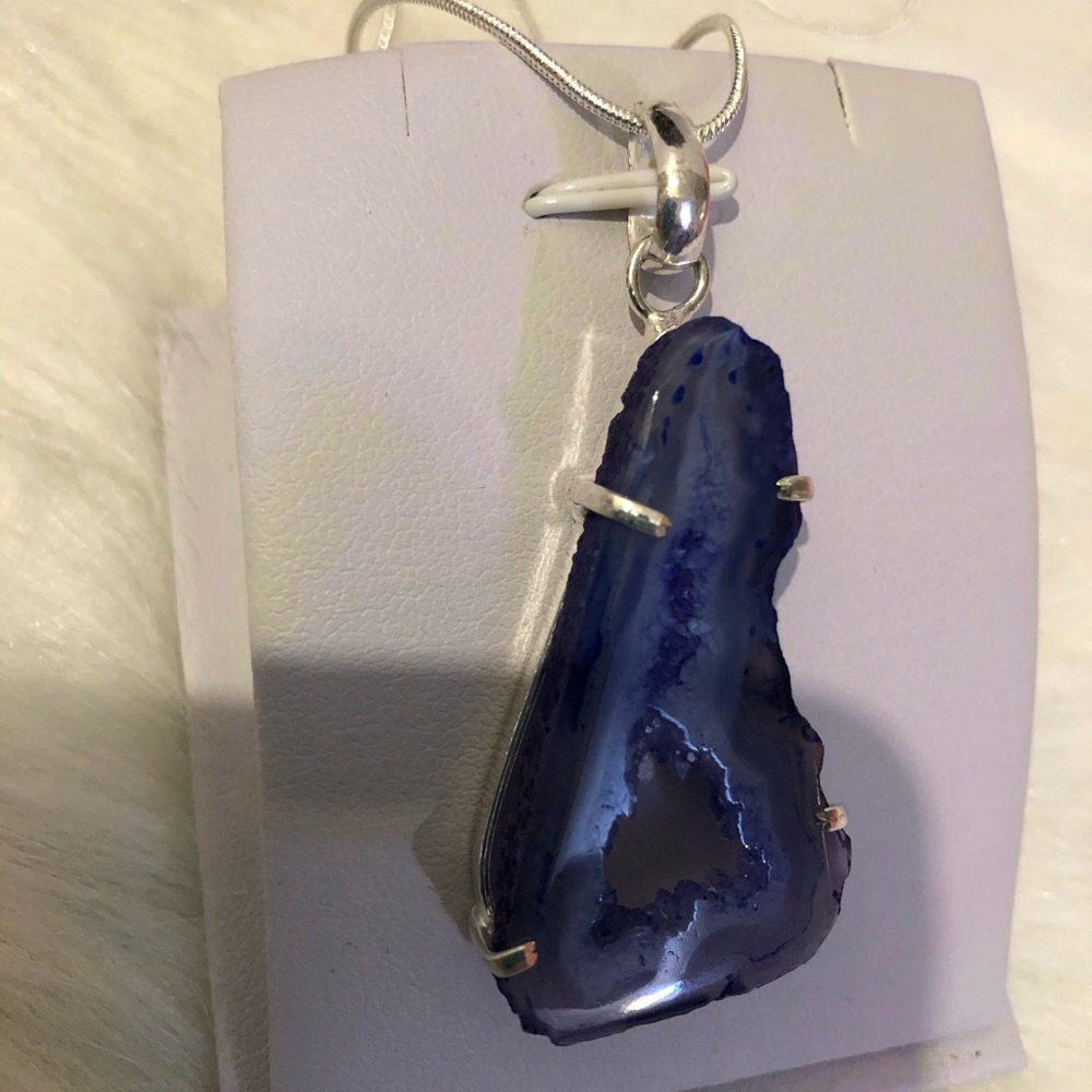 Pendant Solar Quartz Druzy Multicolor #8